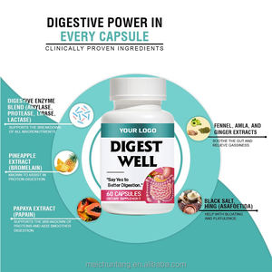 Digestwell Volwassen Capsules Superieur Spijsverteringsenzym Mix Probiotica Oude Kruidenwijsheid | Vegetarische Capsules Voor Gewichtsverlies - Product Image 4