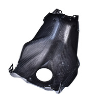 Couvre-réservoir de moto en fibre de carbone véritable 3K de haute qualité 2018+, accessoire de modification adapté à la Yamaha MT07