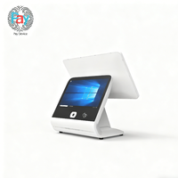 Dispositivo POS Android Windows de 15.6 Pulgadas, 8 GB de RAM, 128 GB para Supermercado