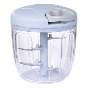 500ml Manual Plastic Food Processor <b>Vegetable</b> Chopper Portable Hand Pull String Garlic Mincer Onion <b>Cutter</b> Sustainable Stainless - Product Image 1