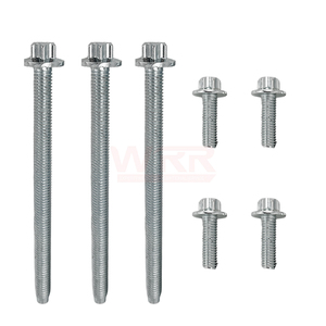 ชุดน็อตอ่างน้ำมันเครื่อง 11132210959 11130392549 สำหรับ BMW E90 F10 328i 535i ชุดซ่อมปะเก็นอ่างน้ำมันเครื่องอะลูมิเนียมคุณภาพสูง - Product Image 1