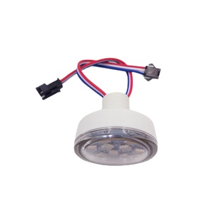 9 adet RGB5050 <span class=keywords><strong>Led</strong></span> fuar Cabochon ışık programlanabilir 45mm eğlence parkı ışıkları PC Luna parkı <span class=keywords><strong>LED</strong></span> ışıkları - Product Image 2