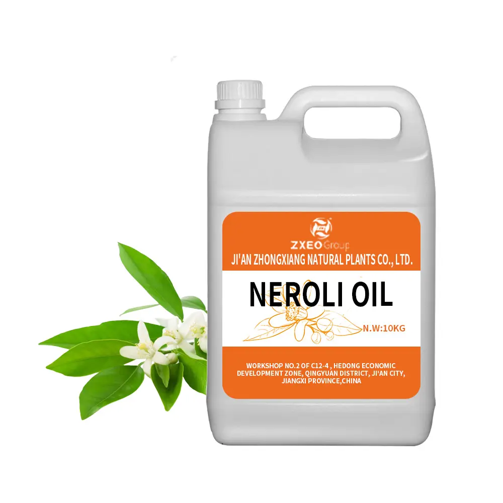 100% huile de néroli naturelle pure parfum d'aromathérapie huile de néroli pour la fabrication de savon à bougie