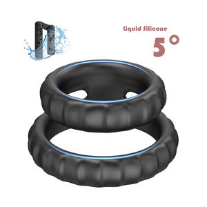 Bester Penis Cockring für Männer Verzögerung Ejakulation Erektion <span class=keywords><strong>Sex</strong></span> Shop Spielzeug für Paar Sextoy Penis ring Mann Dick Vergrößerung ringe % - Product Image 3