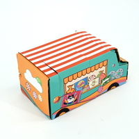 Caja de Embalaje Corrugada con Forma Personalizada, Impresión a Color, Promoción de Marca, Exhibición de Productos al por Menor, Caja de Cartón para Embalaje