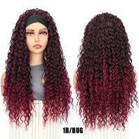 Extensions de cheveux synthétiques pré-bouclées Gypsy Faux Locs au crochet, effet vague d'eau, pour femmes