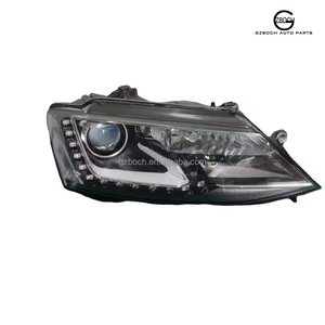 Ensemble de phares pour Sagitar <span class=keywords><strong>2012</strong></span>+ Jetta, phares à LED avec feux de jour, lentille de phare, feux de croisement, accessoires automobiles - Product Image 2