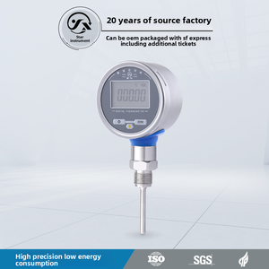 Cwdzb3 डिजिटल तापमान मीटर औद्योगिक उच्च-परिशुद्धता pt100 तापमान सेंसर ट्रांसमीटर अंतर्निहित बैटरी के साथ - Product Image 2