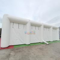 Carpa Inflable Portátil, Impermeable, de PVC y Tela Oxford, Color Personalizado, Grado Comercial, Resistente, con Logotipo Personalizado
