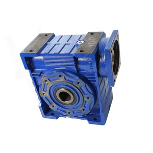 Aluminum <b>Worm</b> Transmission Speed Reducer Gearbox Industrial NMRV110 for Farm Machinery Industries ODM Customization Supported - Product Image 5