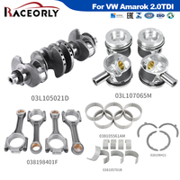RACEORLY 03L105021D 03L107065M Kit Crankshaft & Piston 2.0 TDI untuk VW Amarok Passat Tiguan CDBA CNFA