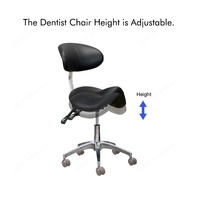 Nouveau design Meilleur prix Chaise de selle de levage Tabouret de massage Chaise de selle dentaire