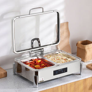 Olla Eléctrica <span class=keywords><strong>para</strong></span> Calentar Alimentos OULU de Alta Calidad, 9L, Acero Inoxidable, Calentador de Alimentos de Lujo, Control Inteligente, Apagado Automático, Pantalla Digital - Product Image 1