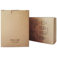 Boîtes rigides en papier artistique imprimées personnalisées écologiques et recyclables, avec pelliculage mat et dorure à chaud pour l'emballage de chocolat, de nouilles et de gelée