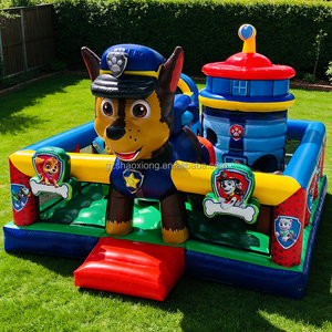 Château gonflable commercial pour enfants et tout-petits, château gonflable avec toboggan et <span class=keywords><strong>piscine</strong></span> à balles, maison de rebond gonflable avec souffleur - Product Image 2