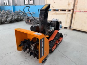 Sopladora de Nieve RC de Grado Industrial Tipo 60, de Alta Eficiencia, Color Naranja, Profesional, para Remoción y Barrido de Nieve - Product Image 1