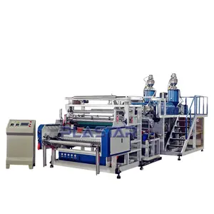 Neue Technologie China Kunststoff-Extruder maschine Guss stretch folien maschine PP Pe Film Extrusion maschine