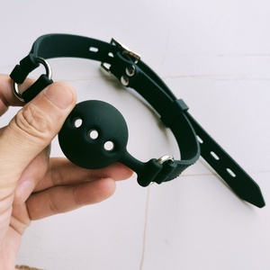 Mainan seks kulit pengikat SM baru <span class=keywords><strong>Harness</strong></span> pengekang dengan Ball Gag untuk pria dan wanita dewasa permainan seks BDSM - Product Image 5