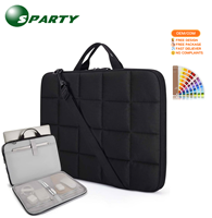 Sac pour ordinateur portable rembourré et imperméable pour femme, 15-16 pouces, écologique, durable, avec sangle