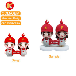 Figuras de acción de anime de PVC de resina personalizadas de fábrica de 10 cm, muñecos de caja sorpresa, llaveros, figuras de PVC personalizadas ODM, lindas y novedosas. - Product Image 1