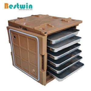 Portador aislado contenedor <span class=keywords><strong>de</strong></span> transporte <span class=keywords><strong>de</strong></span> alimentos térmico <span class=keywords><strong>de</strong></span> carga frontal para bandeja <span class=keywords><strong>de</strong></span> hornear <span class=keywords><strong>de</strong></span> 60x40cm - Product Image 2