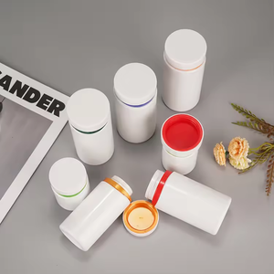 Bouteille de pilules en plastique vide personnalisée de 120 CC, 150 CC, 180 CC, bouteille ronde en PET avec bouchon à vis pour compléments alimentaires - Product Image 6