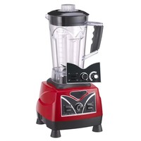 Mixeur robuste 2L en acier inoxydable avec base antidérapante, hachoir à aliments et broyeur à glace pour café