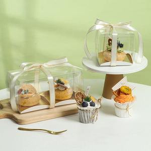 Boîtes cadeaux transparentes pour bonbons, pommes, petits gâteaux, 3 pouces, boîte d'emballage alimentaire transparente pour animaux de compagnie - Product Image 4