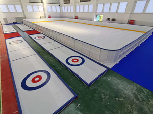 Patinoire synthétique personnalisée / Feuille de glace en UHMWPE OEM pour le patinage sur glace - Product Image 6