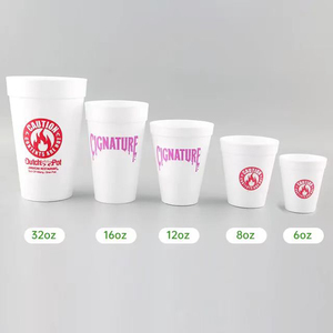 Venta <span class=keywords><strong>al</strong></span> <span class=keywords><strong>por</strong></span> <span class=keywords><strong>mayor</strong></span>, personalizado, superventas, <span class=keywords><strong>tazas</strong></span> de espuma de poliestireno para llevar, 6oz, 8oz, 12oz, 16oz, 32oz, <span class=keywords><strong>tazas</strong></span> de café de espuma EPS con tapas de plástico de 90mm - Product Image 3