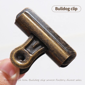 LM 25MM Bronze Non-Magnetic Binder Paper <strong>Clips</strong> <strong>Bull</strong> <strong>Dog</strong> <strong>Clip</strong> for Home Kitchen School Office Supplies - Product Image 4