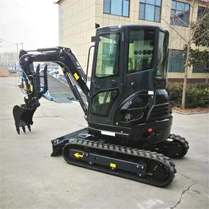 LIVRAISON GRATUITE Mini-excavatrice sur chenilles 3 tonnes 3,5 tonnes avec flèche pivotante, mini-excavatrice d'occasion à vendre - Product Image 5