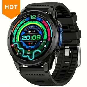 New H5 Smartwatch IP68 Touch Screen Silicone GPS Compass Sports Call Dialing Heart Rate Blood Oxygen Blood Pressure GloryFit - Product Image 1