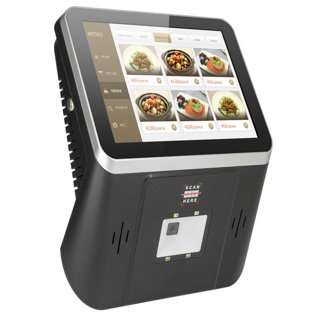 Android 9.0/WIN7/Windows 10 8 Inch Touch Screen Price Indicator 2D Barcode Scanner Pos System Price Checker for Supermarket