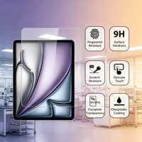 Pelindung Layar Kaca Tempered Anti Gores untuk iPad 9H, Pelindung Layar Kaca Tempered untuk iPad Air 11 2026