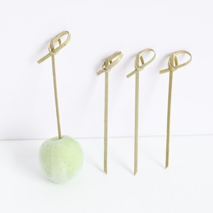 Brochetas de Bambú Natural de 12 cm; Grado Alimenticio; Se Utilizan para Decoración de Bebidas, Cócteles y Brochetas de Hamburguesas en Bares y Fiestas - Product Image 5