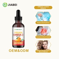 Fabricant de compléments alimentaires sur mesure : Gouttes d'Oméga 3 + DHA pour la santé des yeux, du cerveau et des os chez l'adulte, vitamines en gros pour nouveau-nés, marque privée