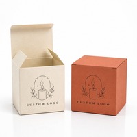 Boîtes cadeaux pour bougies, pour les faveurs de mariage, emballages pour cadeaux de fête avec logo personnalisé, vente en gros