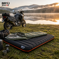 Matelas de camping pour moto en TPU, matelas pneumatique gonflable ultraléger, motocamping, imperméable, pliable, randonnée, logo personnalisé OEM