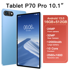 2025 Mới Thương Hiệu 10.1-Inch Android P70 Máy Tính Bảng Hot Bán Mở Khóa 16GB RAM + 512GB Rom MTK 4G Quad Core Chống Sốc Cross-Biên Giới - Product Image 2