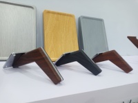 Pieds de canapé en acier inoxydable robustes au design moderne, pieds en forme de V pour salon, cuisine, salle à manger - Pliables et réglables
