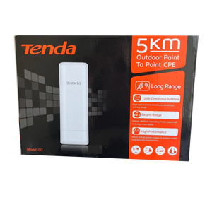 TENDA O3 CPE 150Mbps Outdoor <b>Wireless</b> 2.4G & 5G WiFi Repeater Extender Router with POE <b>Adapter</b> - Product Image 4