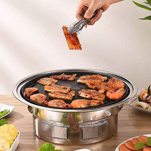 กิจกรรมส่งเสริมการขาย Metalline เตา <span class=keywords><strong>Samgyupsal</strong></span> หลากสไตล์เตาย่างบาร์บีคิวเกาหลีดีไซน์ใหม่ Premium สไตล์เกาหลีสำหรับบาร์บีคิวในร่ม - Product Image 5