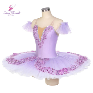 BLL510 Ombre viola Pre-professionale balletto Tutu <span class=keywords><strong>ballerina</strong></span> professionale costume da ballo abito solista danza danza danza danza danza danza danza tutù tutù - Product Image 4