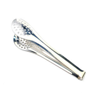 Birkas – pinces alimentaires en acier inoxydable 304, conception compacte à plusieurs trous pour plateaux de service et utilisation en buffet, outil de cuisine durable - Product Image 1