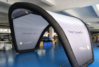 Structures gonflables publicitaires, tente gonflable modulaire |   Tente d'événement extérieur avec structure en TPU, installation rapide et design personnalisé