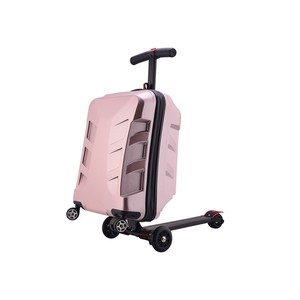 Sacs de voyage en gros, sacs à roulettes innovants en ABS PC, sacs pliants pour enfants, valises de voyage pour adultes, scooter - Product Image 4
