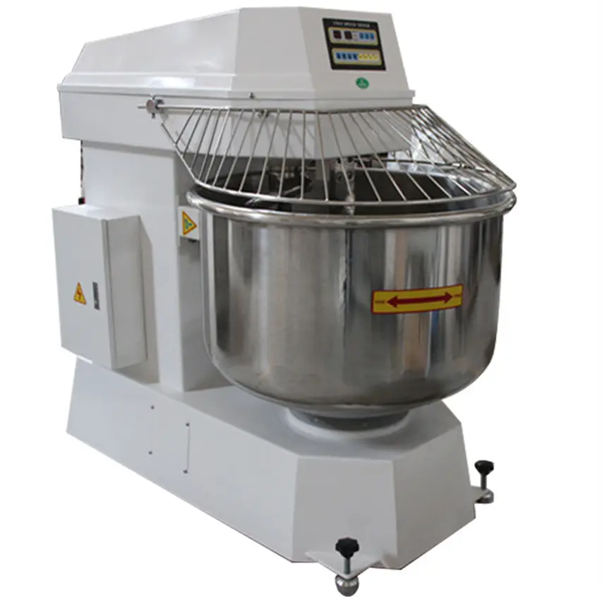 Máquina de cozimento! Amassador de massa de pão industrial, 50 kg misturador de massa espiral