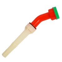Pistol Semprot Air Plastik Berbentuk Lengkung untuk Penyiraman Kebun, Irigasi Tanaman Pot, dan Pertanian