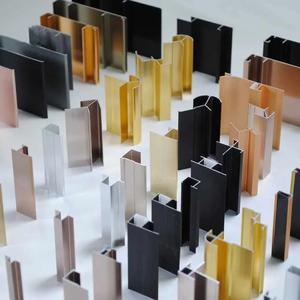 Perfil Decorativo de Aluminio para Muebles, Acabados Interiores, Molduras LED, Paredes Decorativas y Decoración Arquitectónica - Product Image 6